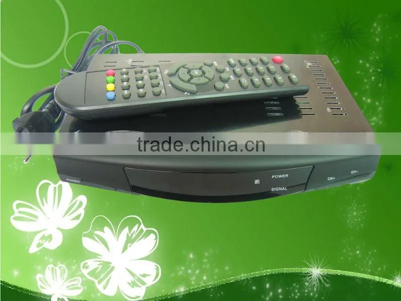 H2.64 HD MPEG4 DVB-T receiver with power single ship MSD7828