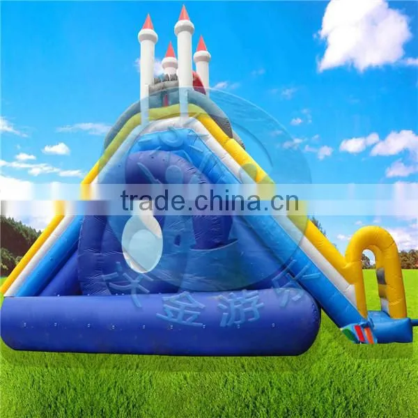 New arrive giant size inflatable slip and slide for adult/adult size inflatable water slide