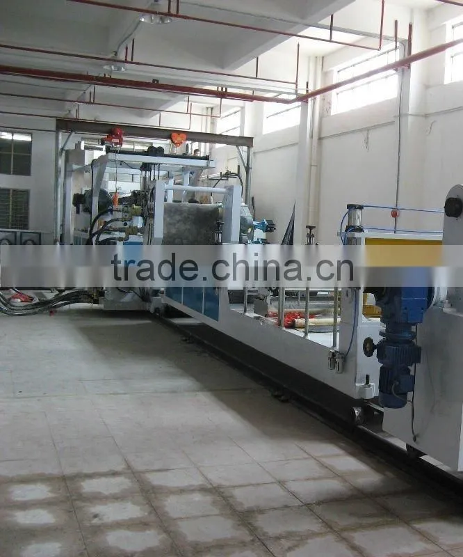 pet sheet production line/pet sheet extrusion line/pet sheet extruder