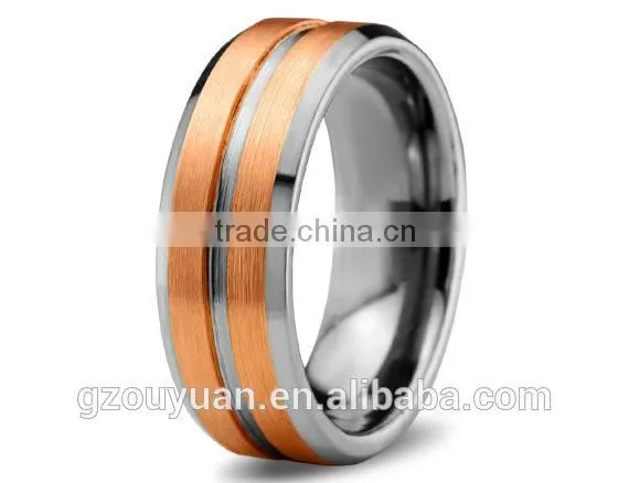 Tungsten Men Wedding Band Ring