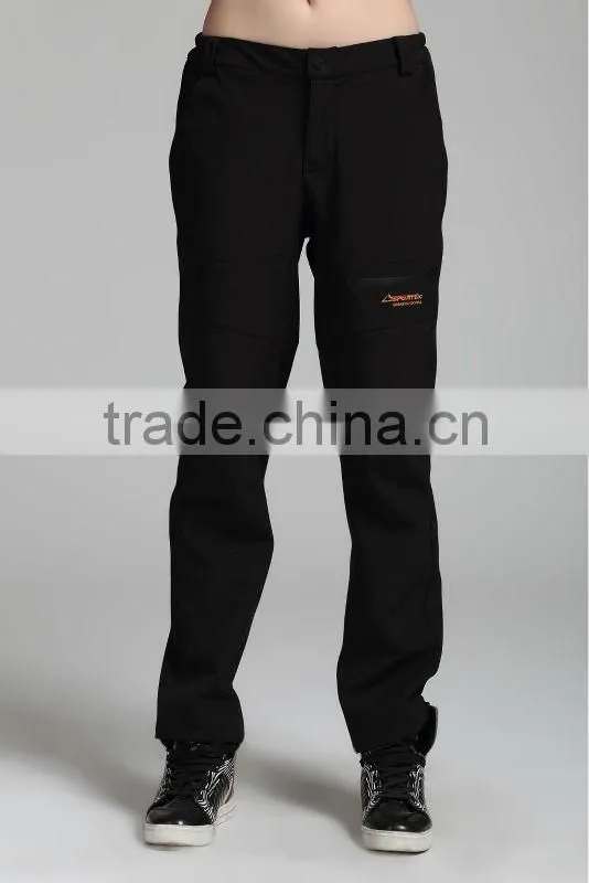 ladies fashion three quarter pants pants with side pockets women's pants