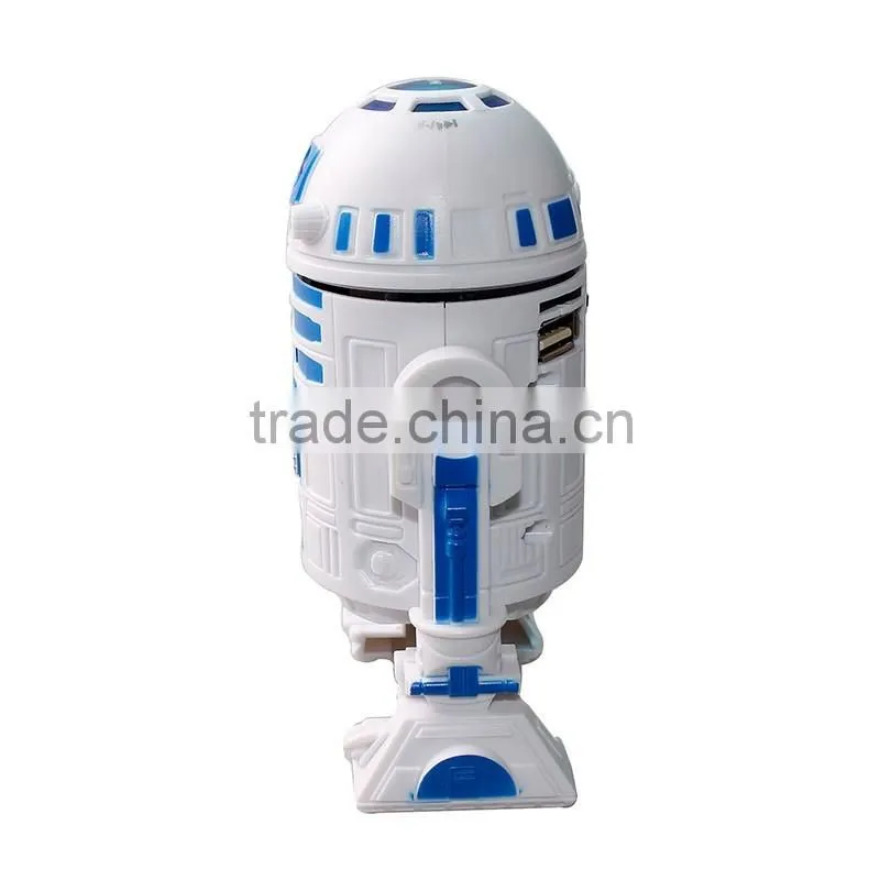 New Robot shape stereo promotional gift bluetooth speaker shenzhen