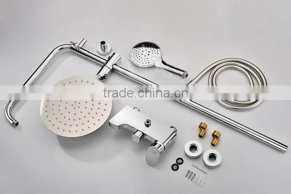 Deltar sanitary ware bath Led shower heads set , rain shower set