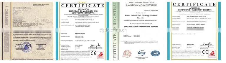 Metal structureroll forming machine for C U Z profiles with ISO , CE certification