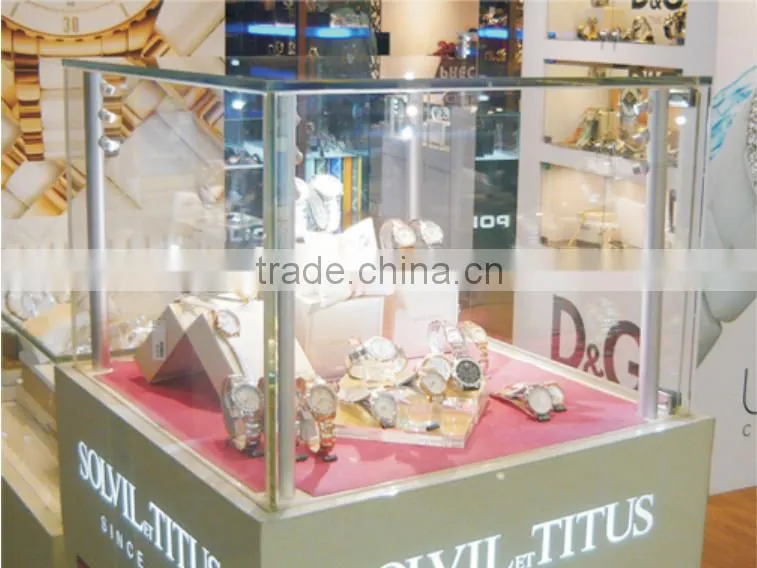OEM service disassmble 4*1w standing jewelry display case led lights BW8102A