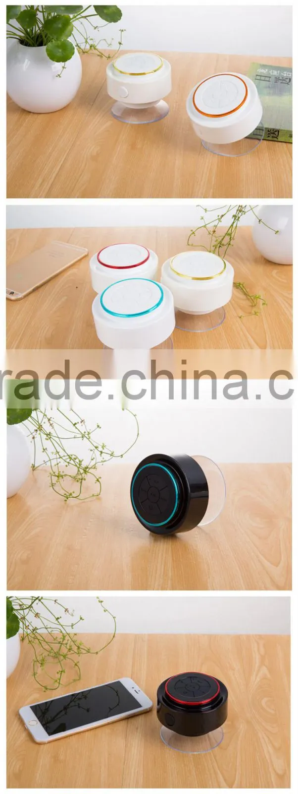 F012 white/orange color bluetooth woofer speaker,hifi woofer speaker,stereo woofer speaker
