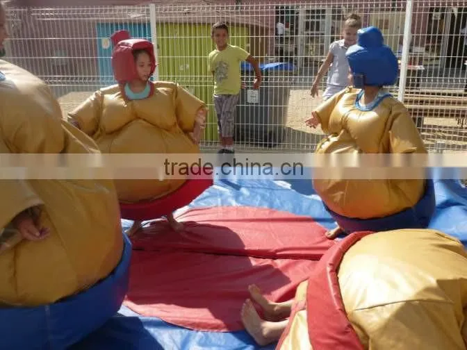 Hola asterix and Obelix foam padded sumo suits/sumo wrestling suit