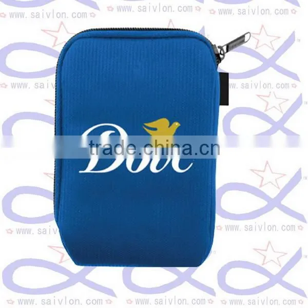 Cheapest fashionable flower design wallet bag/ coin bag with zipper