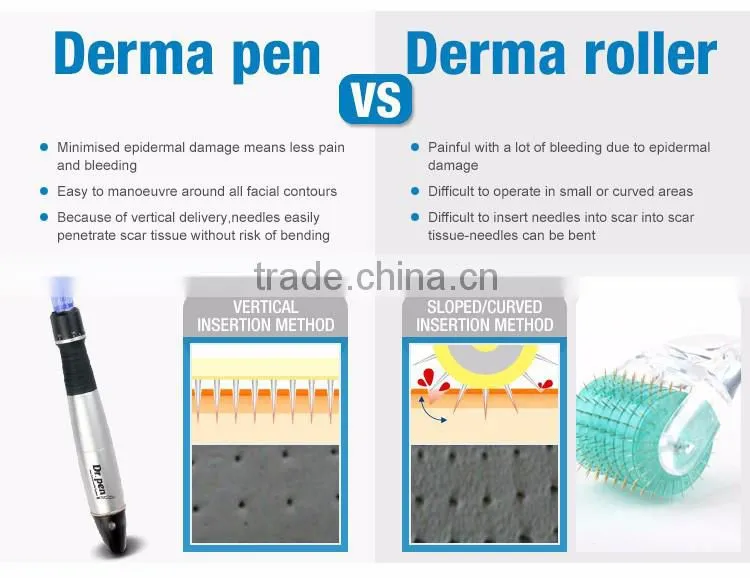face skin anti-wrinkle electric micro needle micro needling device