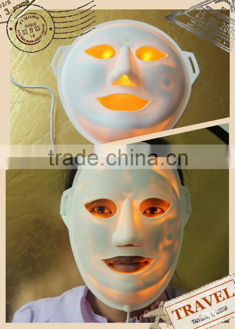 led lights face massage machines