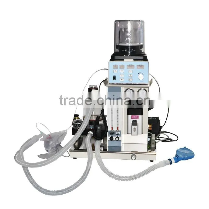 Portable Veterinary/Vet Anesthesia anaesthesia Machine apparatus with Evaporator AM-600V2