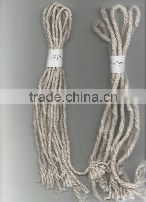 100% dyed cotton yarn/polyester cotton recycled yarn for weaving kinnt