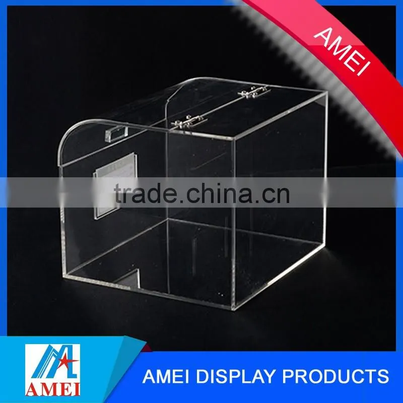 2016 Hot-sale acrylic cash tray/Customized acrylic cash box