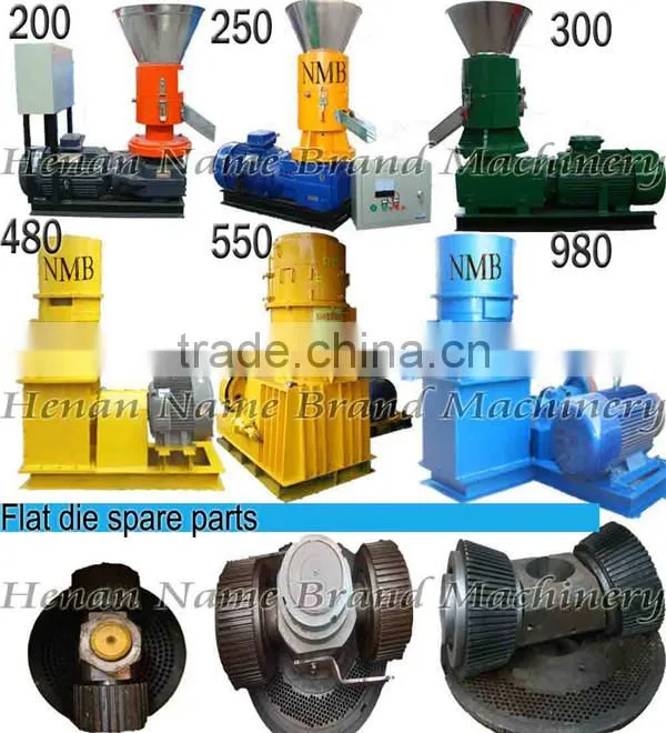 low price ring die animal feed poultry farm extruding pellet machine