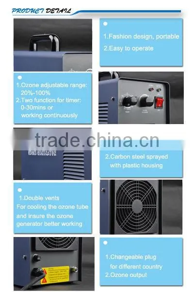 CE certificate Portable ozone generator