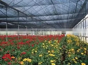100% HDPE sun shade net/sunshade screen/agricultural shading netting
