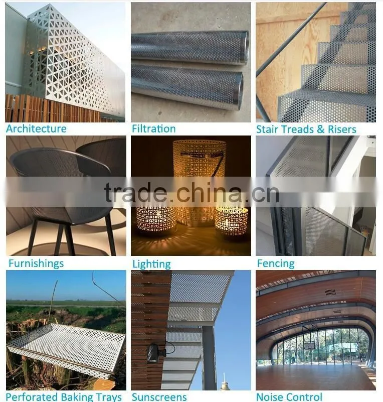 Perforated plastic mesh sheets speaker