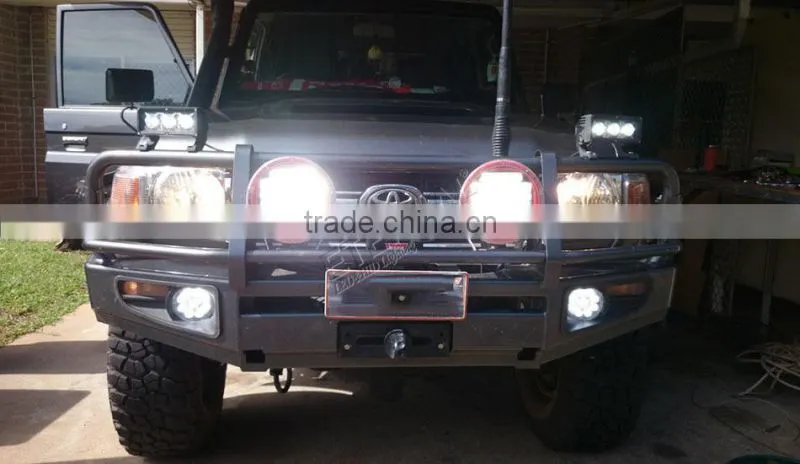 60W work light driving lamp round for 4x4 Jeep offroad hummer SUV ATV bumper high power led driving light spot lamp