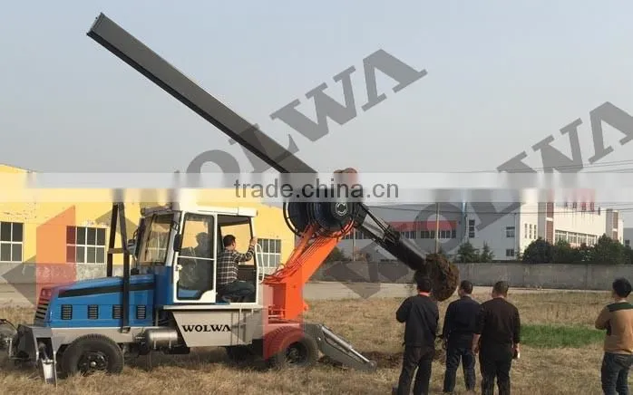wheel drilling rig with perfect function