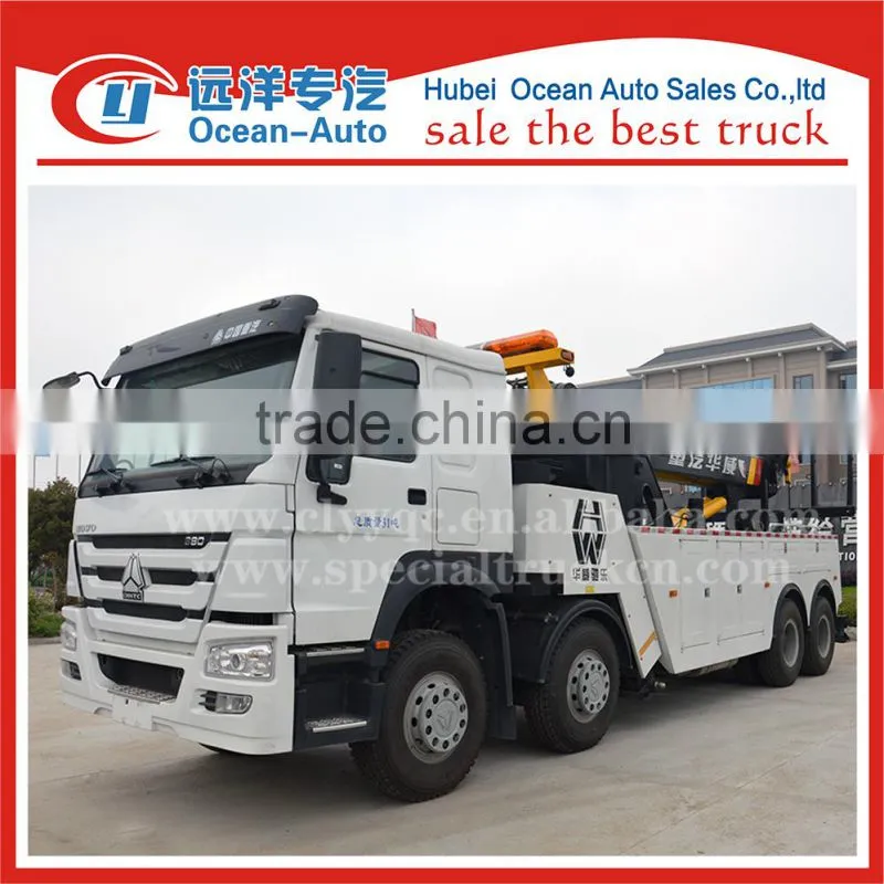 SINOTRUK HOWO 16ton tow truck with winch sale