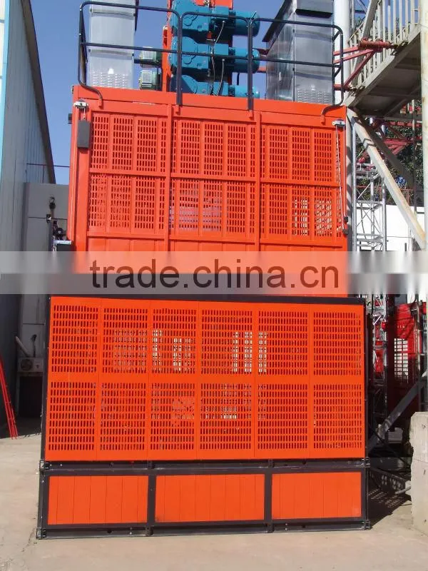 2016 Single cage construction hoist SC100