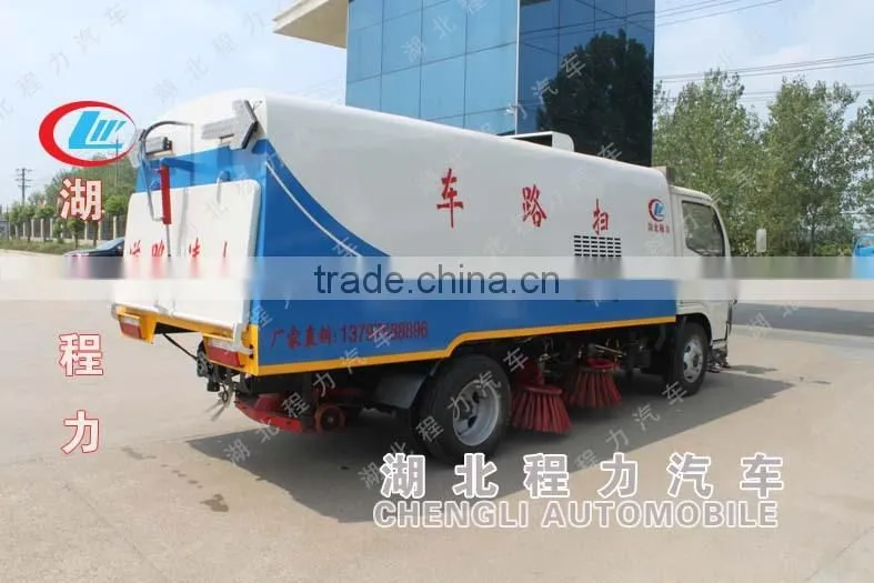 Dongfeng road sweeper truck,price of road sweeper truck