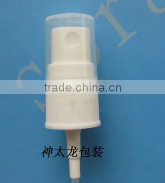 plastic water mist sprayer pump 18/410