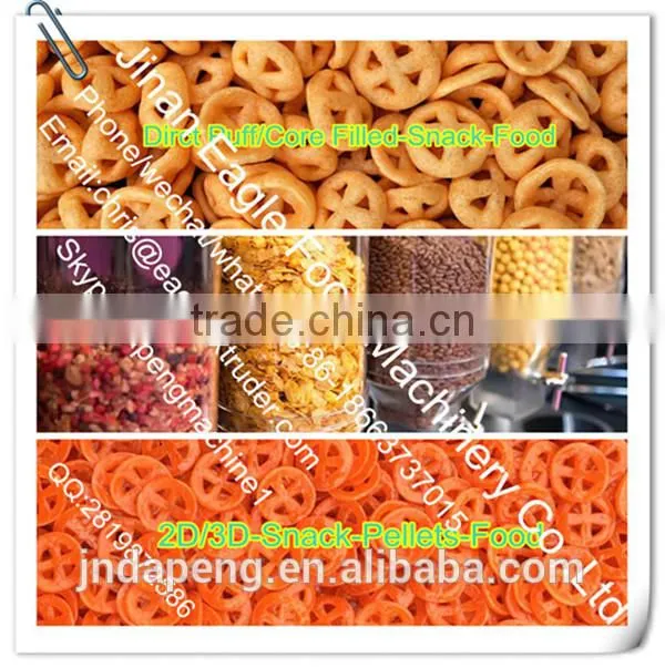 Crispy snack food machine processing line equipment