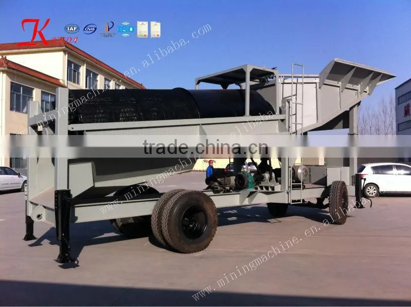 Ghana Big Capacity Gold Screening Plants with patent