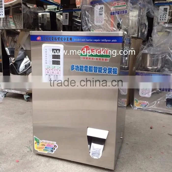 2-100g Tea or Herb filling machine with Spiral Feeding