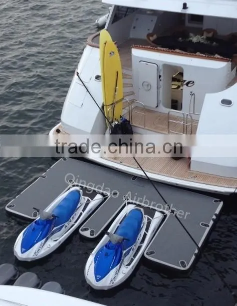 Easy Installation Private Small Inflatable Jet Ski Floating Dock for Sale