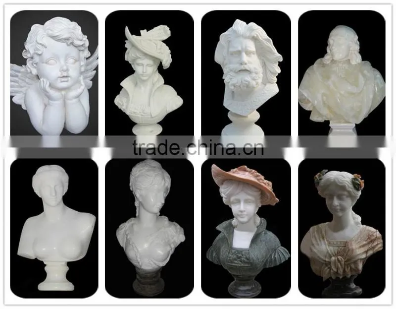 Famous Morden Male Marble Head Bust Sculpture