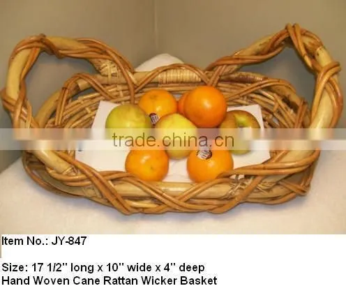 jiayu Linyi wholesale home storage basket with 100%handmade basket for fruit