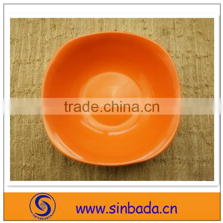 square shape glazing bowl