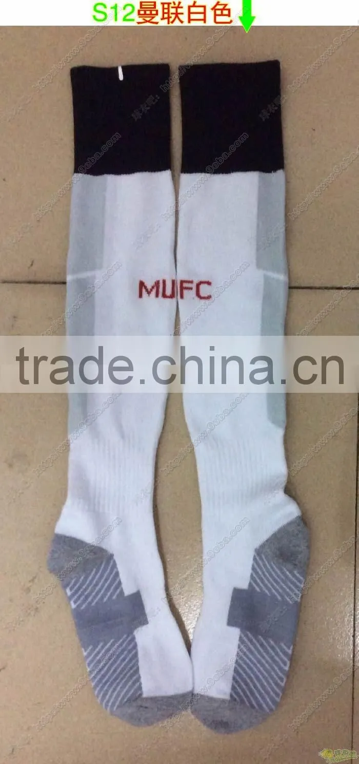 white long tube football socks/funny long football socks