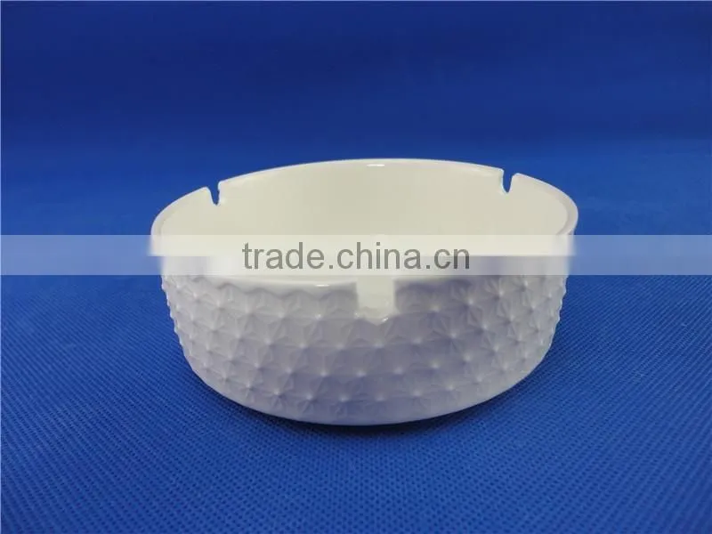 ceramic round ashtry