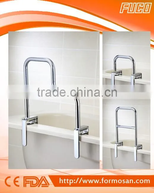 Bath safety ONE LEVEL CHROME BATHTUB GRAB RAIL/BAR MIT