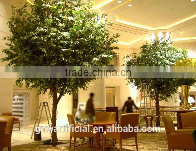 Artificial Plastic Greenery Banyan Tree BTR017 GNW