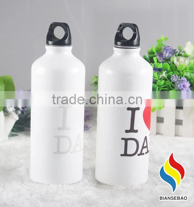 Custom color aluminum sport water bottles