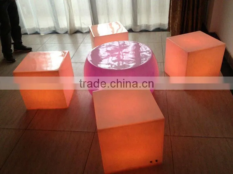 led dining table/ bar furniture table