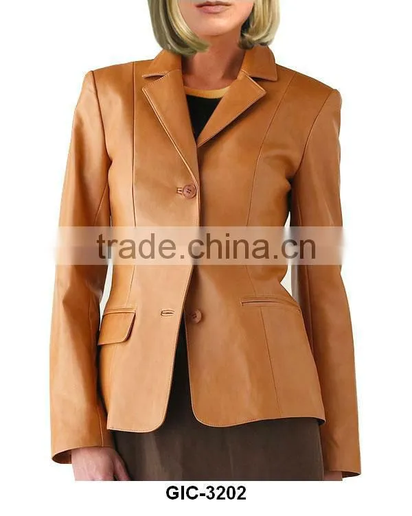 Ladies leather jacket