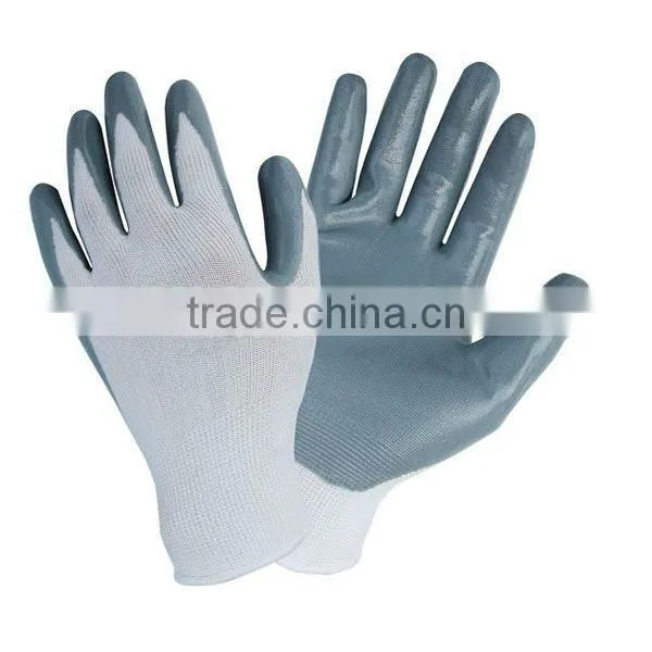 13gauge nitrile coated nylon glove