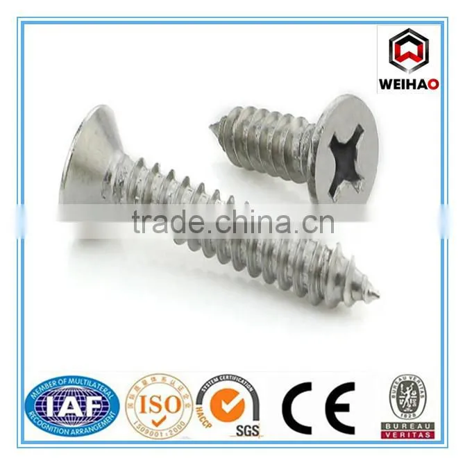 hot selling high qualiy stainless steel wood screw