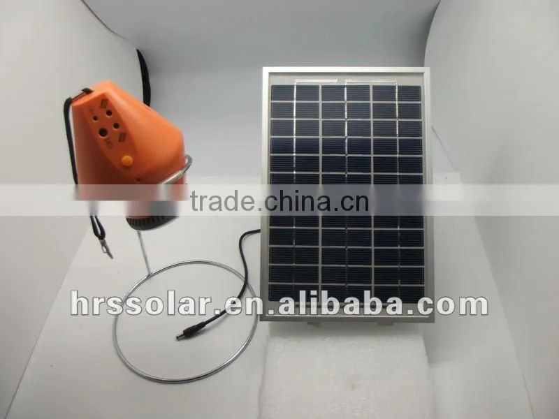 High quality Portable 5W Home use solar system