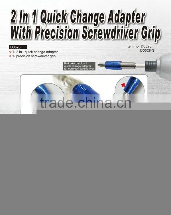 2 In 1 Quick Change Screwdriver Bit Holder
