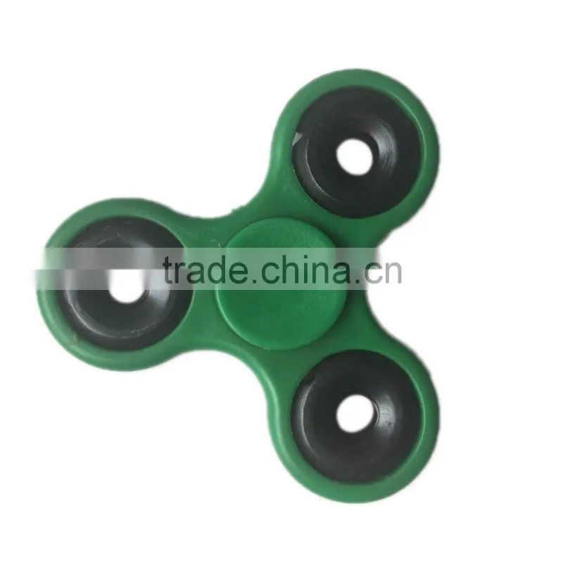 2017 Shine LED Hand Spinner Tri Fidget Finger Spinner EDC Spin Stress Focus Desk Toy