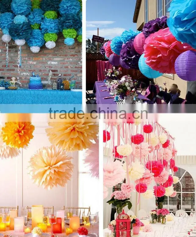 Factory wholesale Wedding Flowers Ball Decoration paper flowers Ball