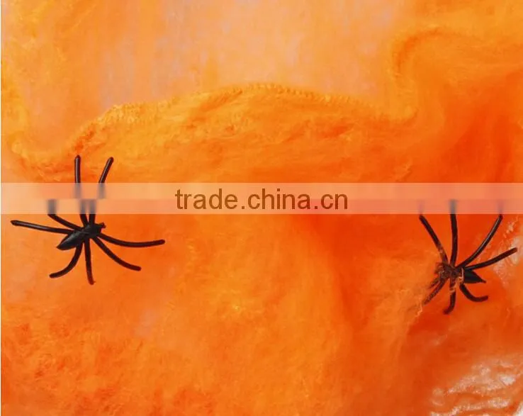 halloween party decorations cobweb with spiders
