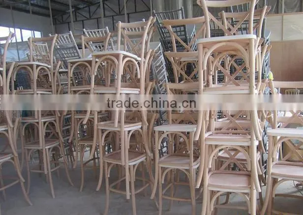 wedding banquet rental cross back living room chair