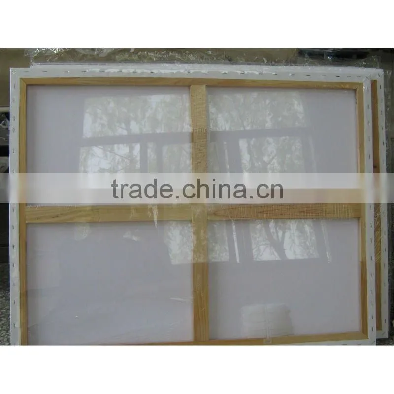 artist canvas with frame/christmas painting on canvas